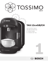 Bosch Tassimo by Vivy Pod Coffee Machine Manuel utilisateur