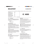 Blaupunkt IC 460 Le manuel du propriétaire