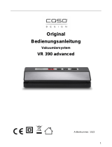 Caso VR 390 advanced Mode d'emploi