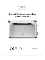 Caso Classico T4 Toaster Mode d'emploi