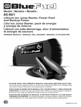 RedFuel 85-901 NAPA 12000mAh Lithium Ion Jump Starter/Power Pack Le manuel du propriétaire
