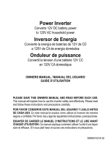 Schumacher PI-140 140 Watt Analog Power Converter Le manuel du propriétaire