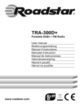 Roadstar TRA-300D+/BK Manuel utilisateur