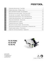 Festool TS 55 FEBQ-Plus-FS Mode d'emploi
