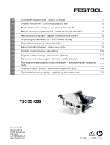 Festool TSC 55 KEB-Basic Mode d'emploi