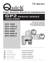 Quick GP2 Genius 1500 Series Manuel utilisateur