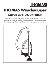 Thomas SUPER 30 S Aquafilter Le manuel du propriétaire
