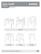Etac Easy shower stool Manuel utilisateur