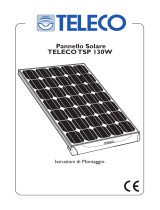 Teleco TSP 130W pannello solare Manuel utilisateur