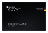 ROCCAT Kova AIMO Guide d'installation rapide