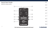 TCElectronic SENTRY NOISE GATE Mode d'emploi