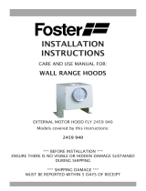 Foster FLY 2459930 Installation Instructions Manual