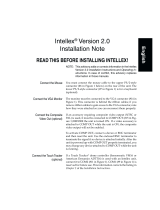 American Dynamics Intellex 2.0 Installation Note