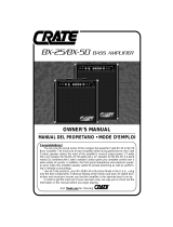 Crate BX-25 Le manuel du propriétaire