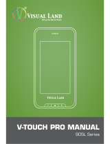 Visual Land V-TOUCH PRO 905L Series Manuel utilisateur