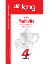King K 117 Multivita Manuel utilisateur
