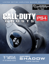 Turtle Beach Call of Duty: Ghosts: Shadow Manuel utilisateur
