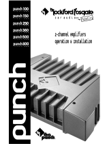 Rockford Fosgate Punch 150 Installation & Operation Manual