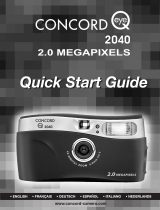 CONCORD Eye-Q 2040 Guide de démarrage rapide