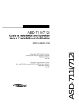 Miranda ASD-712i Manual To Installation And Operation