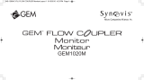 GEM Synovis FLOW COUPLER  GEM1020M Manuel utilisateur