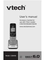 VTech CS6409 Manuel utilisateur