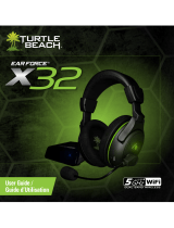 Turtle Beach Ear Force X32 Manuel utilisateur