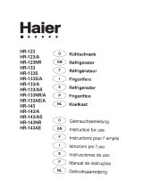 Haier HR-123 Manuel utilisateur