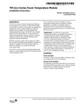 Johnson Controls TM-11x1 series Installation Instructions Manual