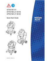 Nilfisk-ALTO ATTIX 963-21 ED XC Manuel utilisateur