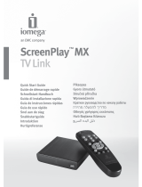 Iomega ScreenPlay MX TV Link Guide de démarrage rapide