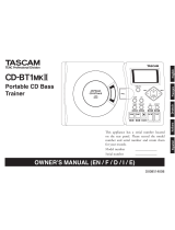 Tascam CD-BT1MKII Le manuel du propriétaire