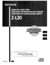 Aiwa Z-L31 Operating Instructions Manual