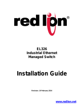 red lion EL326 Guide d'installation