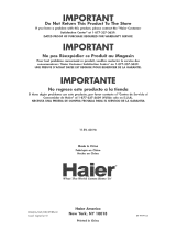 Haier HCM073PA Manuel utilisateur