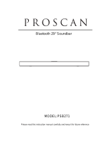 ProScan PSB271 Manuel utilisateur