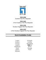LevelOne POR-1200 Guide d'installation