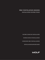 Wolf ICBPW482418 Installation Instructions Manual