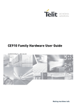 Telit Wireless Solutions CE910-DC Hardware User's Manual