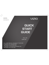 Vizio E420VSE Guide de démarrage rapide