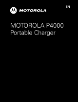 Motorola P4000 Manuel utilisateur