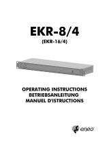 Eneo EKR-8/4 Operating Instructions Manual