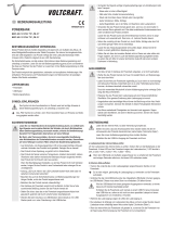 VOLTCRAFT 1313703 Operating Instructions Manual