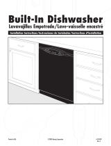 Maytag MDB9750BWW - 24 Inch Full Console Dishwasher Installation Instructions Manual