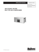 McQuay SB400B Guide d'installation