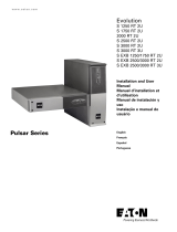 MGE UPS Systems Evolution S 3000 RT 2U, Bundle Manuel utilisateur