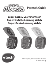 VTech PJ Masks Super Learning Watch Manuel utilisateur