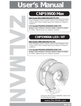 ZALMAN CNPS9900 Max Manuel utilisateur