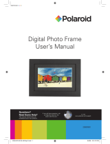 Polaroid Digital Photo Frame Manuel utilisateur