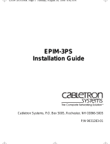 Cabletron Systems EPIM-3PS Guide d'installation